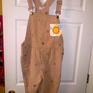 Smiley Face Overalls